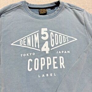 Superdry Crew Neck‎ Mens L Pullover Sweater Copper Label Tokyo Japan Adult